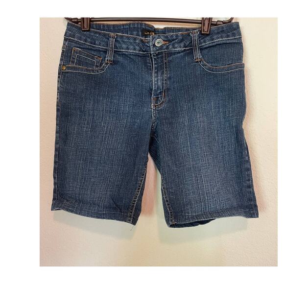 Vintage 1980s Southpole Denim Jean Shorts High Rise Jeans SIZE 13 - Picture 1 of 10